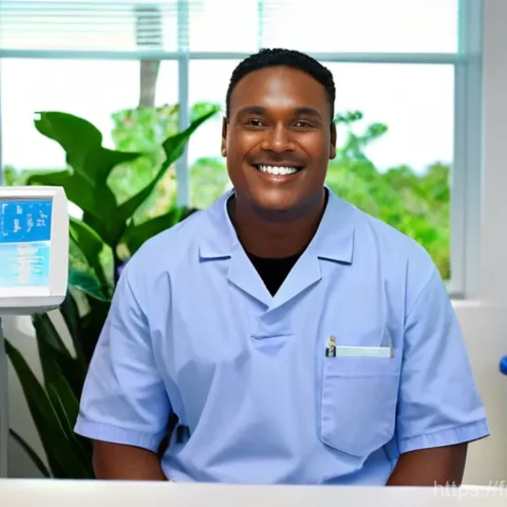 세인트루시아 병원 및 의료시설 - **Prompt 1: Modern Clinic Consultation in Saint Lucia**
    A brightly lit, clean, and modern medica...